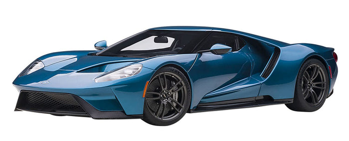 Autoart 1/12 Ford GT 2017 Metallic Blue Model - High Detail Scale Replica- Japan Figure Store - #1 Bring To You The Best Japanese Goods