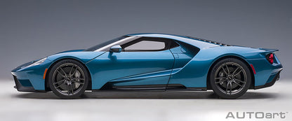 Autoart 1/12 Ford GT 2017 Metallic Blue Model - High Detail Scale Replica- Japan Figure Store - #1 Bring To You The Best Japanese Goods