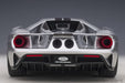 Autoart 1/12 Ford GT 2017 Metallic Silver Black Stripes Model 12108- Japan Figure Store - #1 Bring To You The Best Japanese Goods