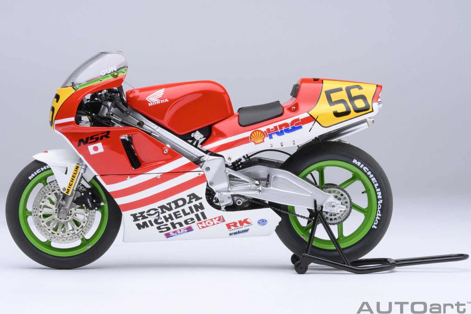 Autoart 1/12 Honda NSR500 WGP500 56 Bari Bari Legend Koma County Helmet