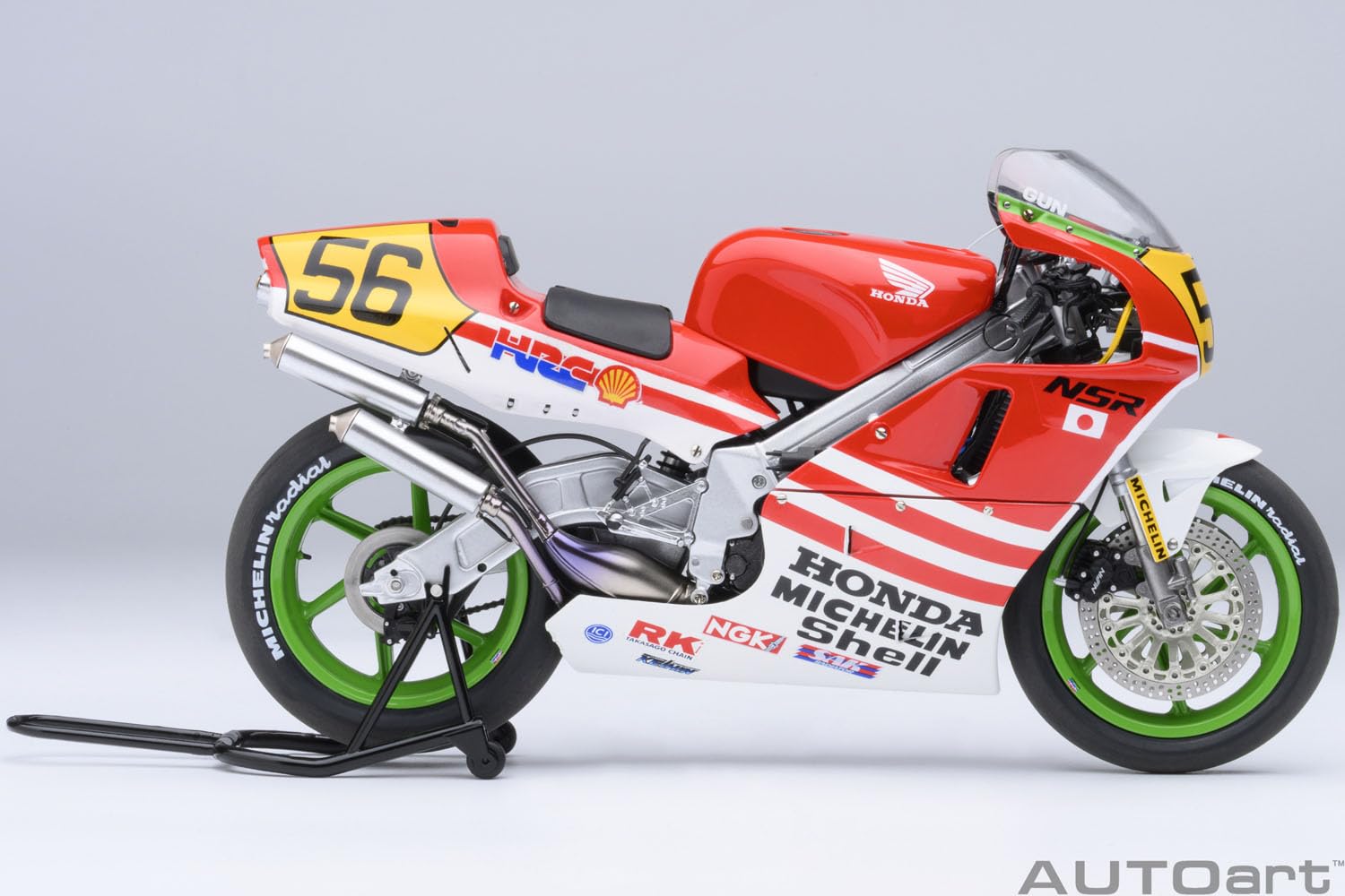 Autoart 1/12 Honda NSR500 WGP500 56 Bari Bari Legend Koma County Helmet