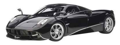 Autoart 1/12 Scale Pagani Huayra Black With Silver Stripes Model Car- Japan Figure Store - #1 Bring To You The Best Japanese Goods
