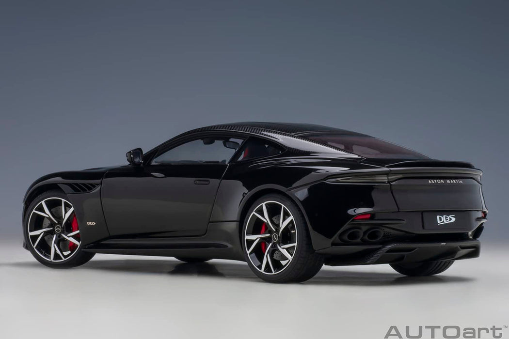 Autoart 1/18 Aston Martin Dbs Superleggera Black Carbon Roof Model Car 70291- Japan Figure Store - #1 Bring To You The Best Japanese Goods