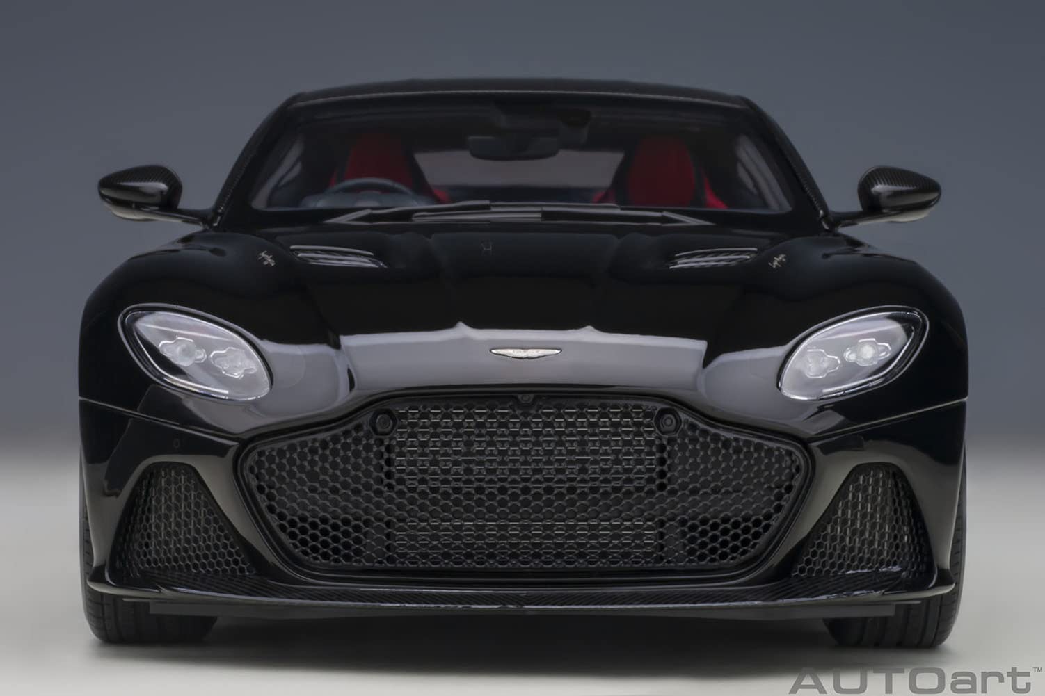 Autoart 1/18 Aston Martin Dbs Superleggera Black Carbon Roof Model Car 70291- Japan Figure Store - #1 Bring To You The Best Japanese Goods