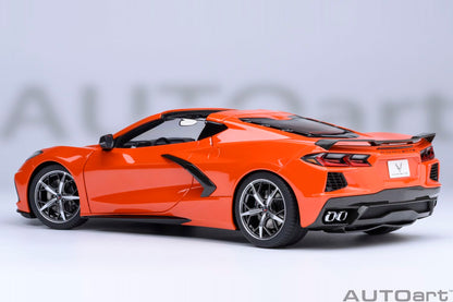 Autoart 1/18 Chevrolet Corvette C8 Stingray Z51 Orange Model Car- Japan Figure Store - #1 Bring To You The Best Japanese Goods