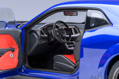 Autoart 1/18 Dodge Challenger R/T Scat Pack Widebody 2022 Indigo Blue Model- Japan Figure Store - #1 Bring To You The Best Japanese Goods