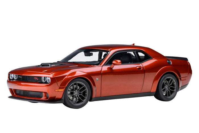 Autoart 1/18 Dodge Challenger R/T Scat Pack Widebody 2022 Metallic Orange- Japan Figure Store - #1 Bring To You The Best Japanese Goods