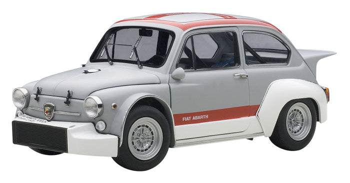 Autoart 1/18 Fiat Abarth 1000 Tcr Gray Red Stripe Model Car- Japan Figure Store - #1 Bring To You The Best Japanese Goods