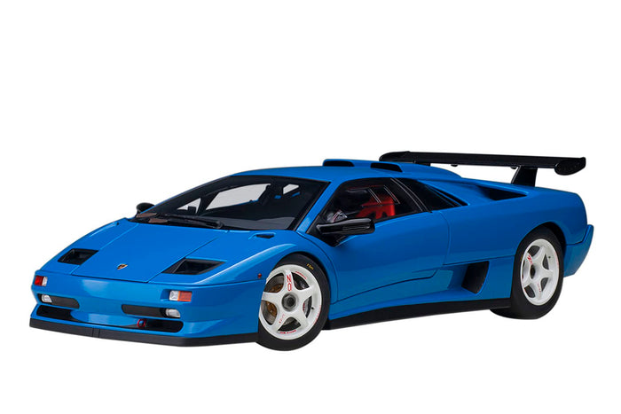Autoart 1/18 Lamborghini Diablo Sv-R Blu Le Mans Scale Model 79148- Japan Figure Store - #1 Bring To You The Best Japanese Goods
