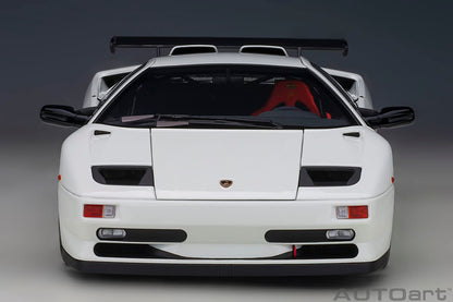 Autoart 1:18 Lamborghini Diablo SV-R Model Car Impact White Detailed Replica- Japan Figure Store - #1 Bring To You The Best Japanese Goods