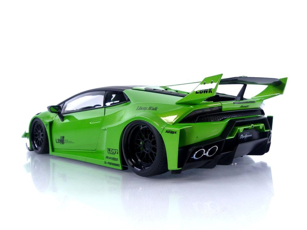 Autoart 1/18 Liberty Walk Lamborghini Huracan GT Pearl Green Model Car- Japan Figure Store - #1 Bring To You The Best Japanese Goods