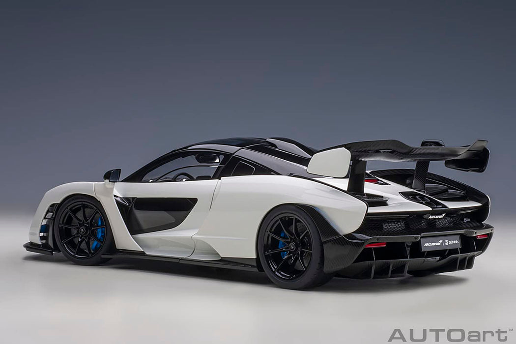 Autoart 1/18 Scale White McLaren Senna Model Car Finished Product 76075- Japan Figure Store - #1 Bring To You The Best Japanese Goods