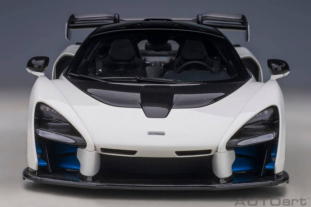 Autoart 1/18 Scale White McLaren Senna Model Car Finished Product 76075- Japan Figure Store - #1 Bring To You The Best Japanese Goods