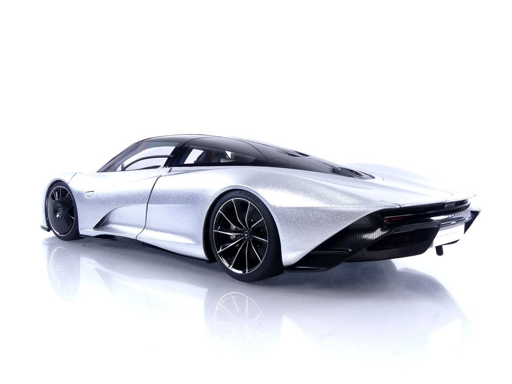 Autoart 1/18 McLaren Speedtail Metallic Silver Model Car- Japan Figure Store - #1 Bring To You The Best Japanese Goods