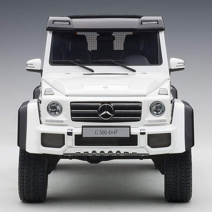 Autoart 1/18 Mercedes-Benz G500 4X4 Squared White Model Car- Japan Figure Store - #1 Bring To You The Best Japanese Goods