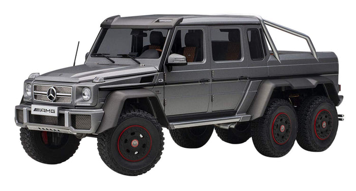 Autoart 1/18 Mercedes-Benz G63 AMG 6X6 Matte Gray Model 76308- Japan Figure Store - #1 Bring To You The Best Japanese Goods
