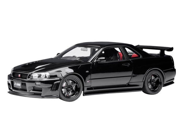 Autoart 1/18 Diecast Nismo R34 GTR Z-Tune Black Pearl Model Car- Japan Figure Store - #1 Bring To You The Best Japanese Goods