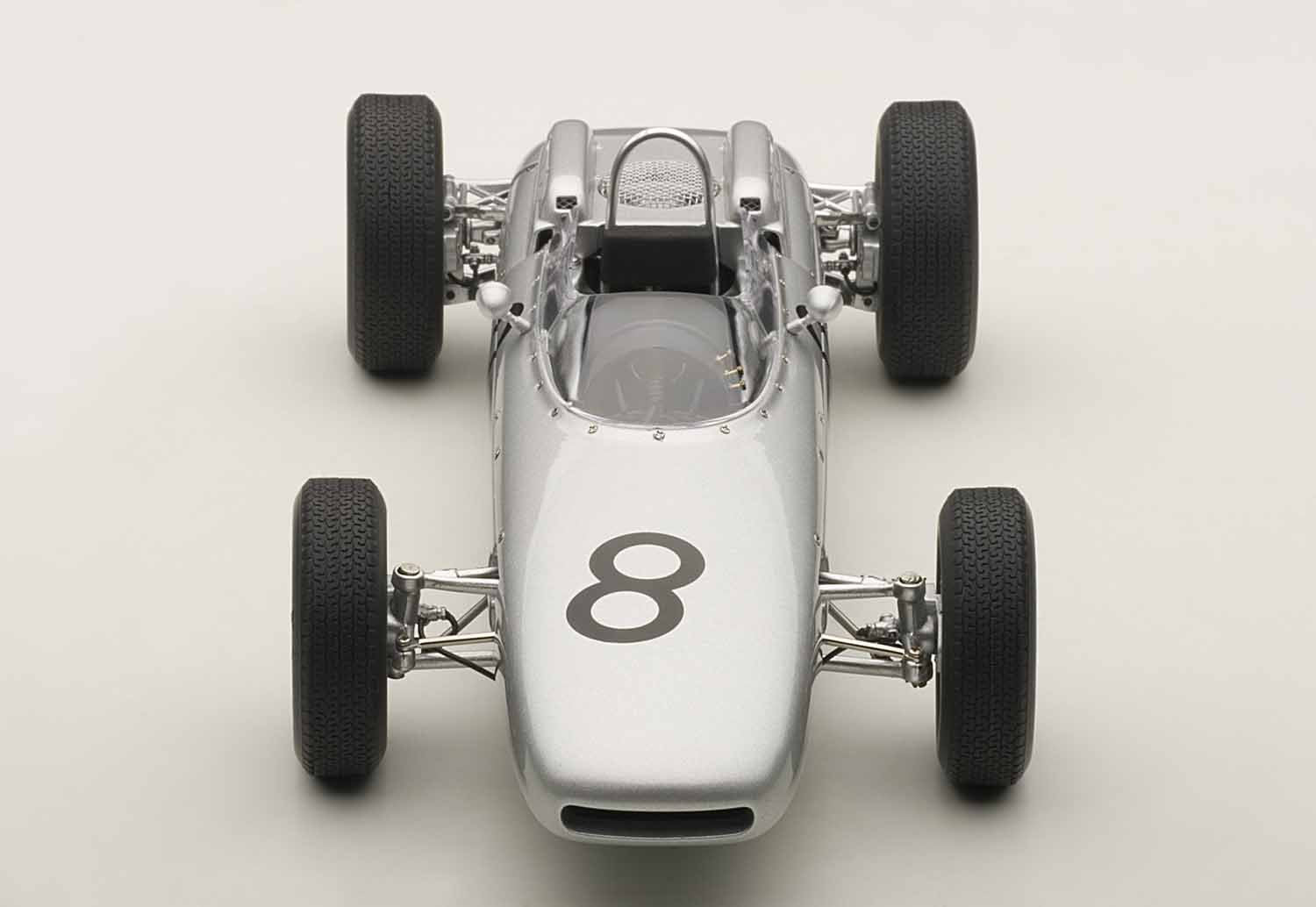 Autoart 1/18 Diecast Model Porsche 804 F1 1962 German GP Joachim Bonnier #8- Japan Figure Store - #1 Bring To You The Best Japanese Goods