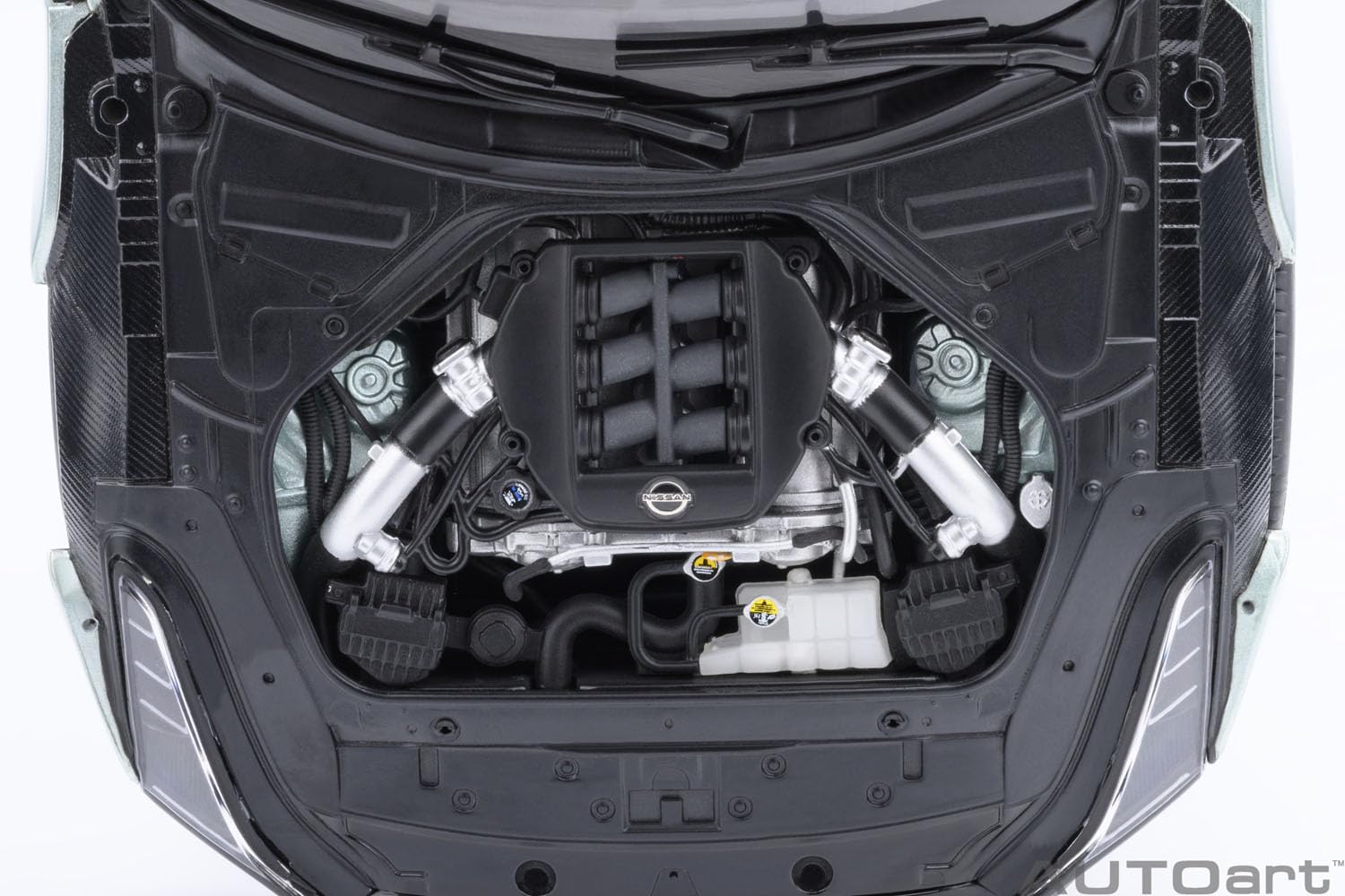 Autoart 1/18 Scale Nissan GT-R50 Model Metallic Green Black Finish 77512