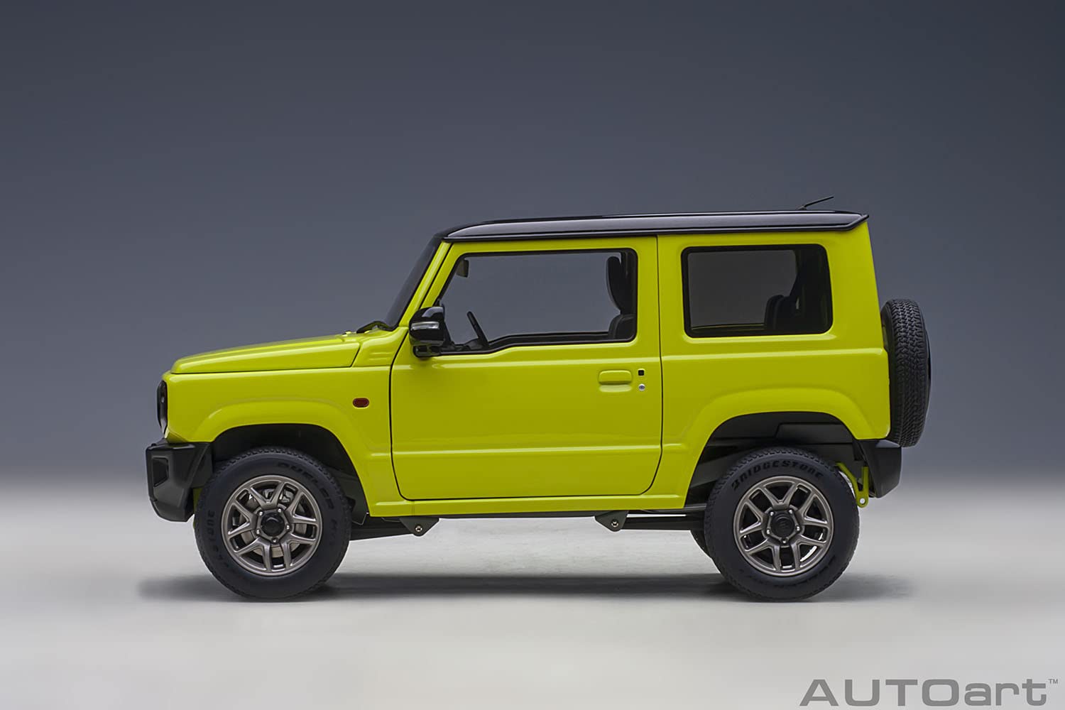 Autoart 1/18 Suzuki Jimny Yellow Black Roof Diecast Model 78501- Japan Figure Store - #1 Bring To You The Best Japanese Goods