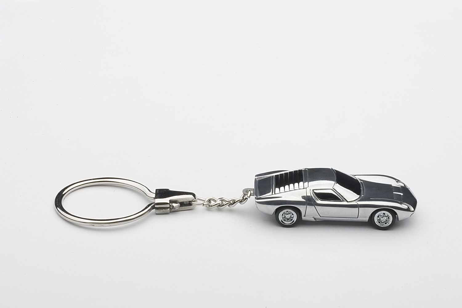 Autoart 1/87 Scale Lamborghini Miura Keychain Aluminum Finished Product- Japan Figure Store - #1 Bring To You The Best Japanese Goods