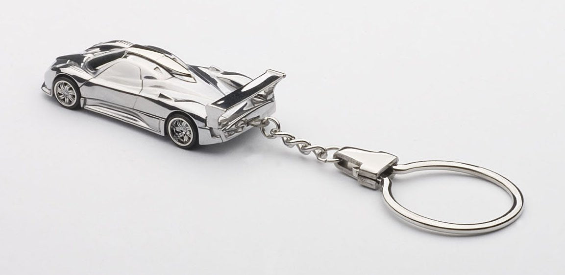 Autoart 1/87 Pagani Zonda R Aluminum Keychain- Japan Figure Store - #1 Bring To You The Best Japanese Goods
