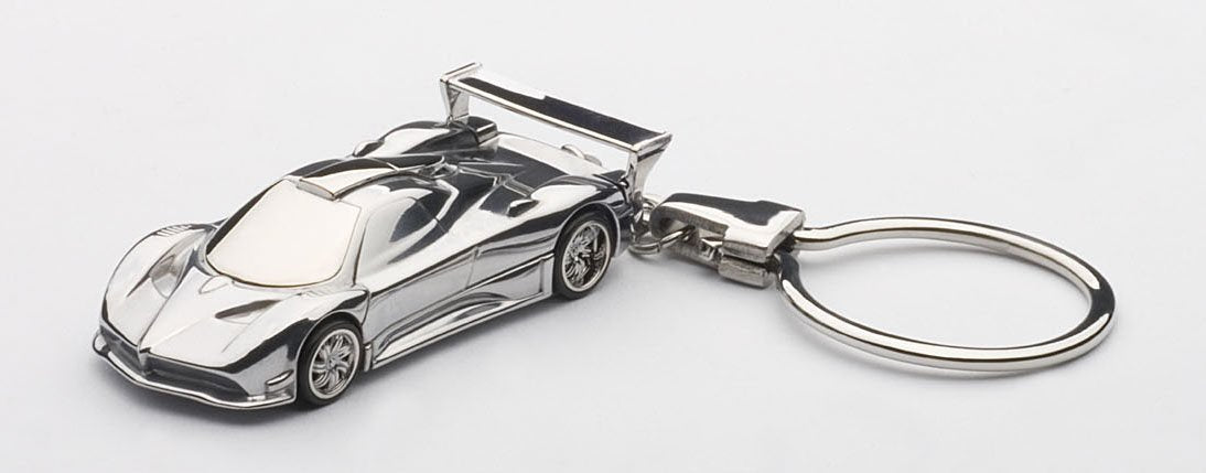 Autoart 1/87 Pagani Zonda R Aluminum Keychain- Japan Figure Store - #1 Bring To You The Best Japanese Goods