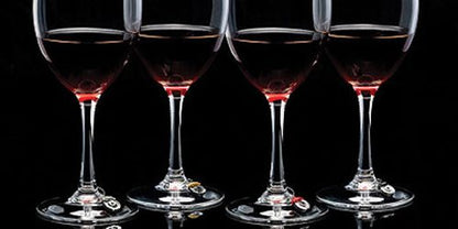 Autoart Brake Disc Wine Glass Charms Set of 4 - Unique Wine Accessories- Japan Figure Store - #1 Bring To You The Best Japanese Goods