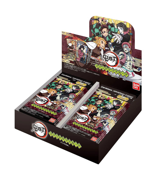 Bandai Demon Slayer Stained Glass Card (Pack Ver.) Box- Japan Figure Store - #1 Bring To You The Best Japanese Goods