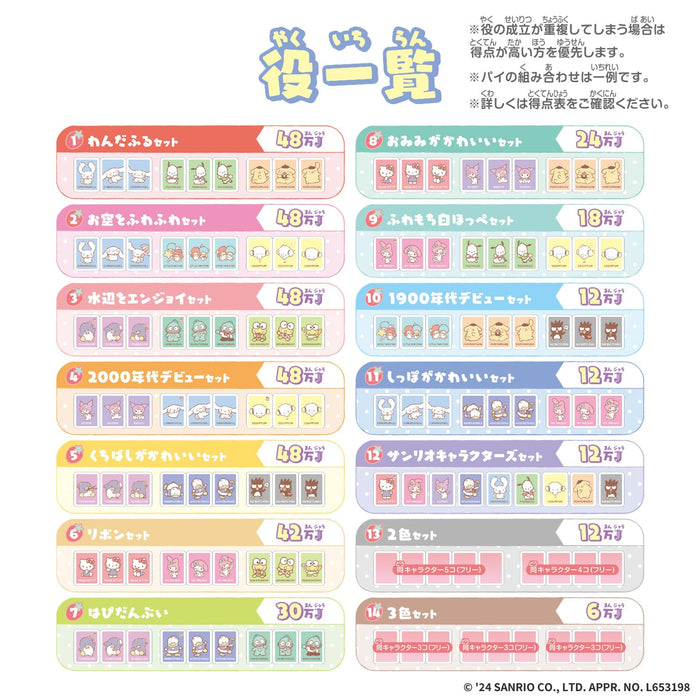 Bandai Donjara Neo Sanrio Characters Game Set for Kids and Fans