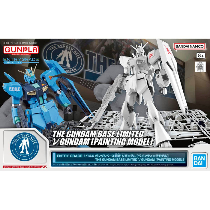 Bandai Entry Grade 1/144 Gundam Base Nu Gundam Painting Model