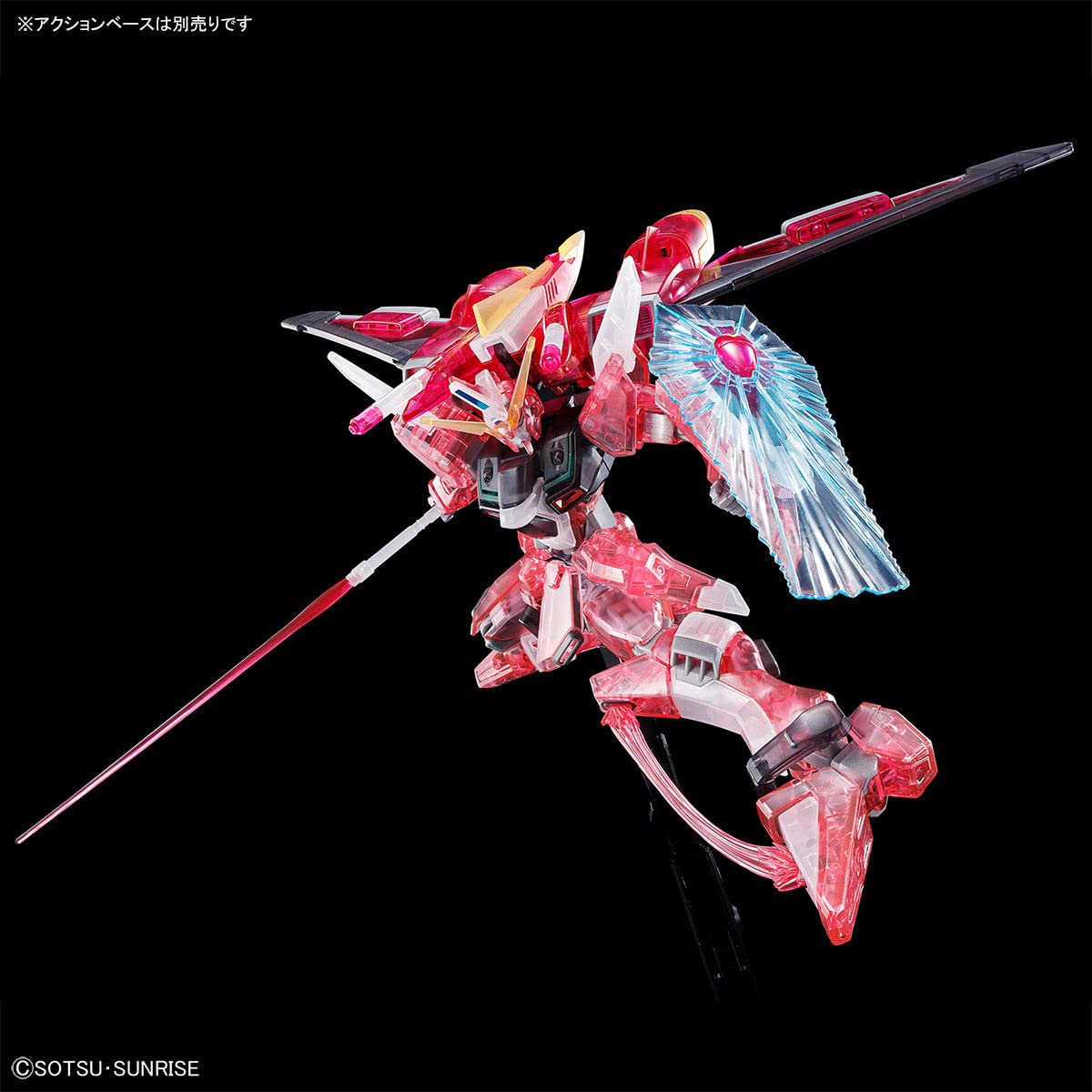 Bandai HG 1/144 Infinite Justice Gundam Clear Color Limited Edition