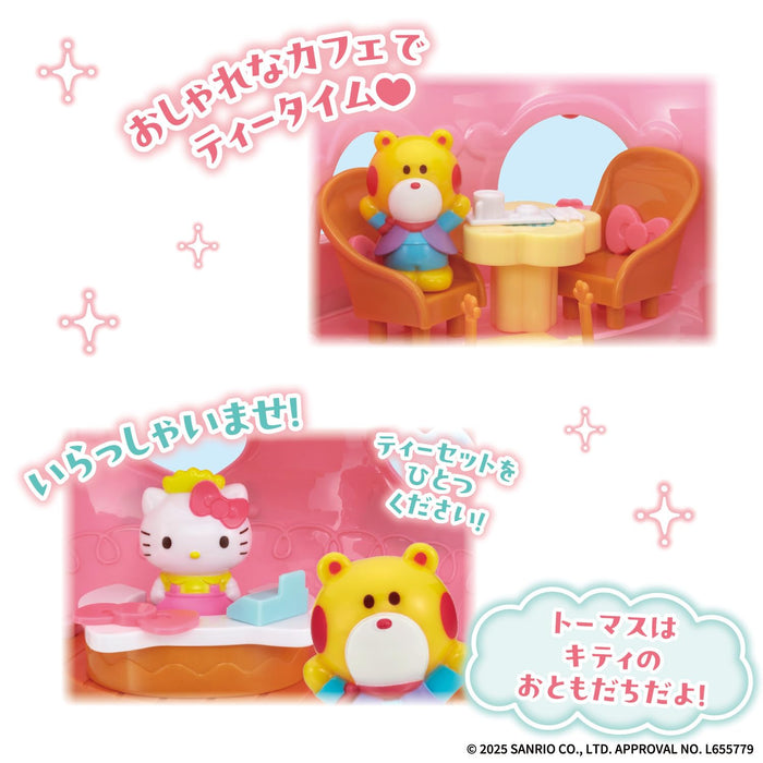 Bandai Hello Kitty Cafe Transformation Secret Teapot Playset for Kids