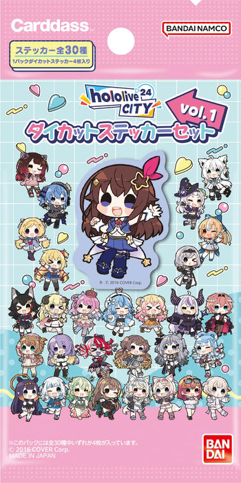 Bandai Hololive City 2024 Die Cut Sticker Set Vol 1 Japan Official- Japan Figure Store - #1 Bring To You The Best Japanese Goods