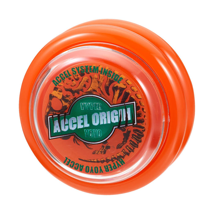 Bandai Hyper Yoyo Accel Origin Dinosaur Orange - High-Performance Yo-Yo