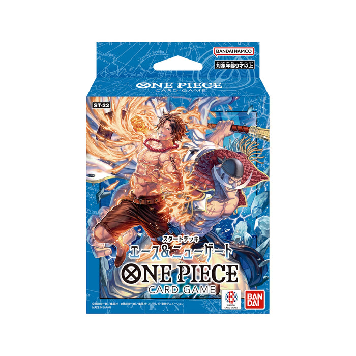 Bandai One Piece Card Game Start Deck Ace Newgate ST-22