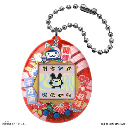 Bandai Original Tamagotchi Beckoning Cat Edo Kimekomi Doll Inspired