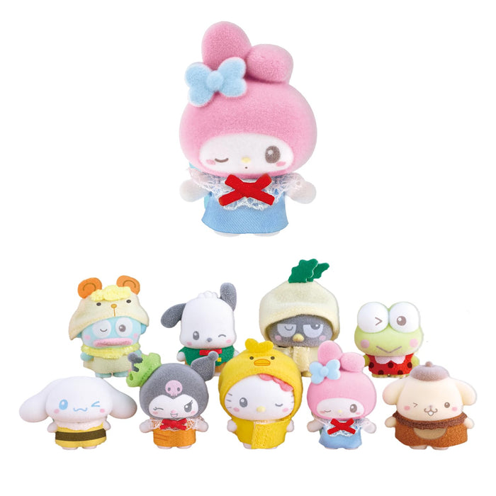 Bandai Petit Tomo Sanrio Characters Dance - Coffret de 18 figurines