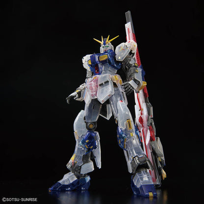 Bandai RG 1/144 Gundam Side-F Limited RX-93Ff Nu Gundam Clear Color Model