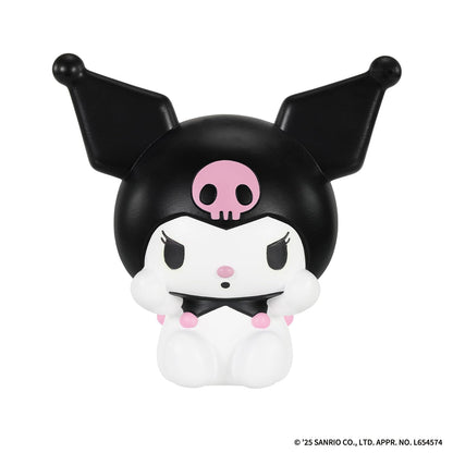 Bandai Sanrio Characters Sofmallow Kuromi Plush Toy Soft and Huggable