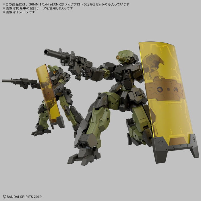 Bandai Spirits 30Mm Pre-Colored 1/144 Eexm-23 Techproto 02 Model Kit