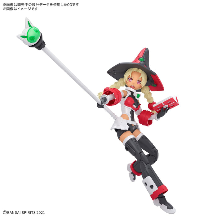 Bandai Spirits 30MS Sis-W00 Marikal Color C Pre-Colored Plastic Model Kit