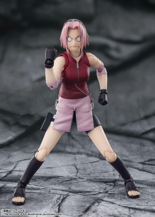 Bandai Spirits SHFiguarts Naruto Sakura Haruno Movable Figure 135mm Resale Edition- Japan Figure Store - #1 Bring To You The Best Japanese Goods