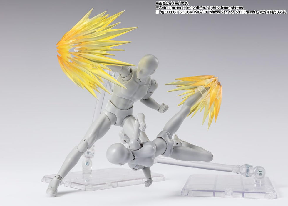 Bandai Spirits Tamashii Effect Shock Impact Yellow Ver for SHFiguarts 140mm- Japan Figure Store - #1 Bring To You The Best Japanese Goods
