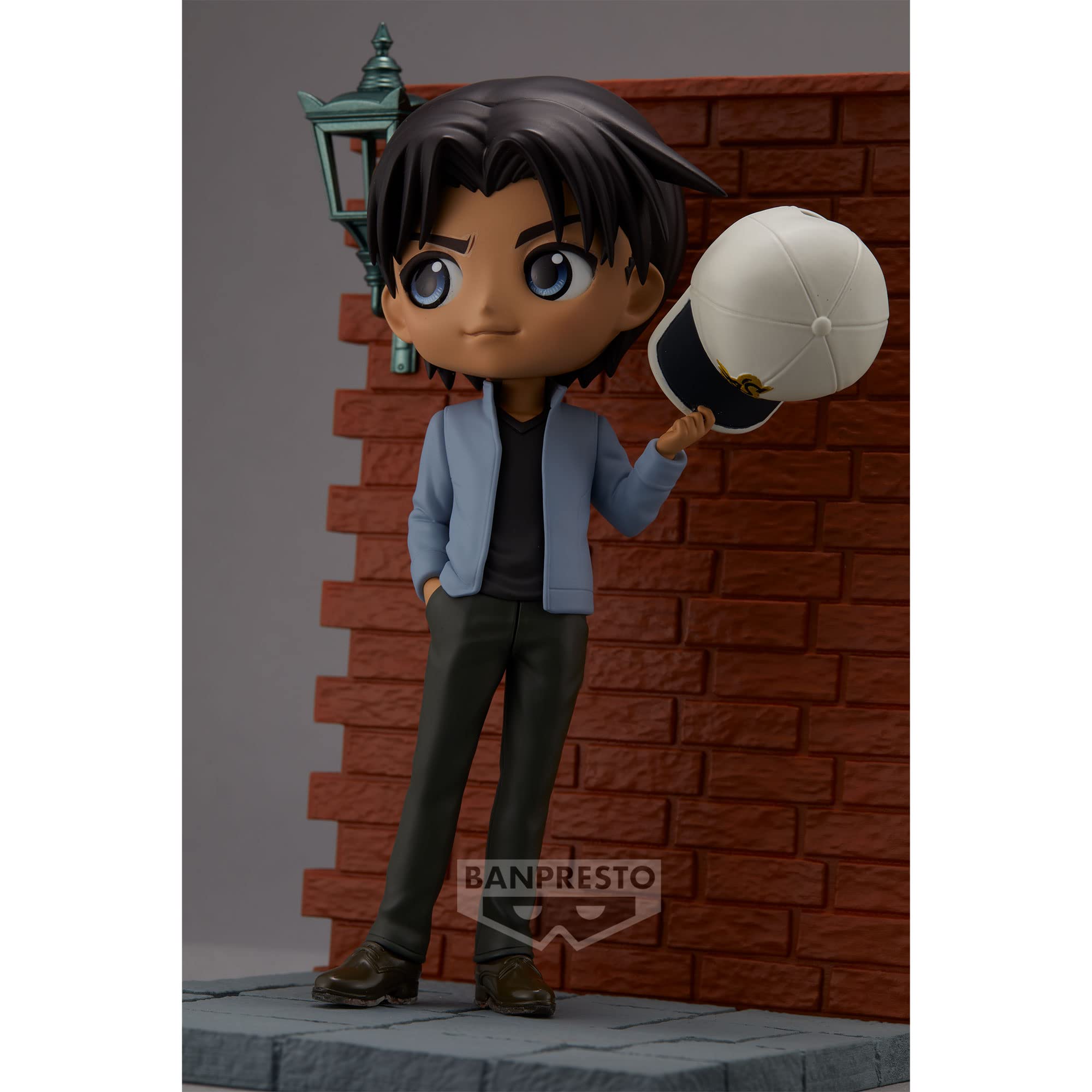 Banpresto Case Closed Hattori Heiji Q Posket Premium Figure by Bandai Spirits