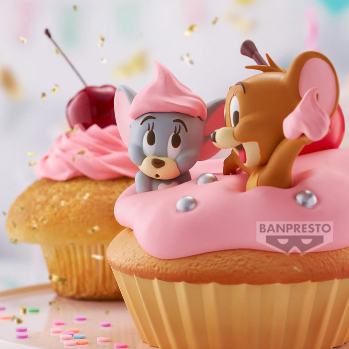 Banpresto Tom and Jerry Sweet Cupcakes Soft Vinyl Figure Toy Collectible