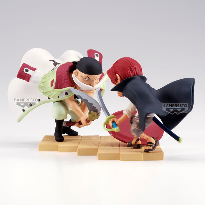 Banpresto Edward Newgate Vs Shanks One Piece Figure 13cm Multicolor BP29081P