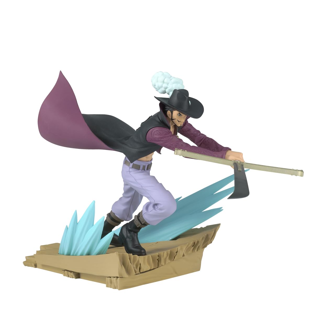 Banpresto One Piece Juracule Mihawk Senkou Scenic View Collectible Figure