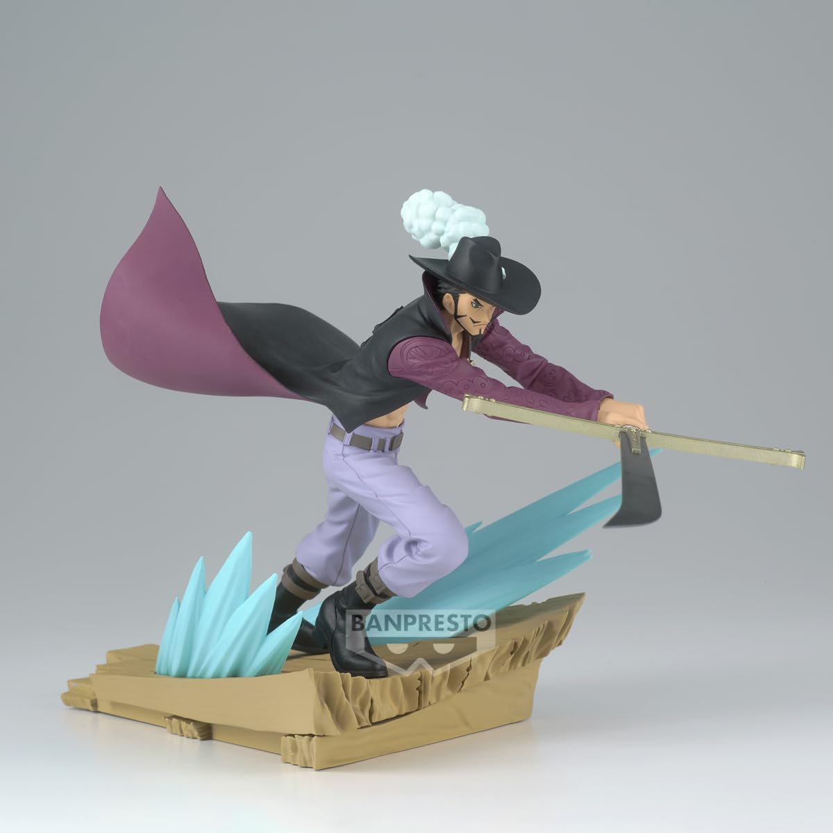 Banpresto One Piece Juracule Mihawk Senkou Scenic View Collectible Figure
