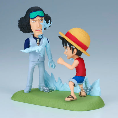 Banpresto One Piece Luffy Vs Kuzan 9cm Action Figure Multicolor For Anime Fans